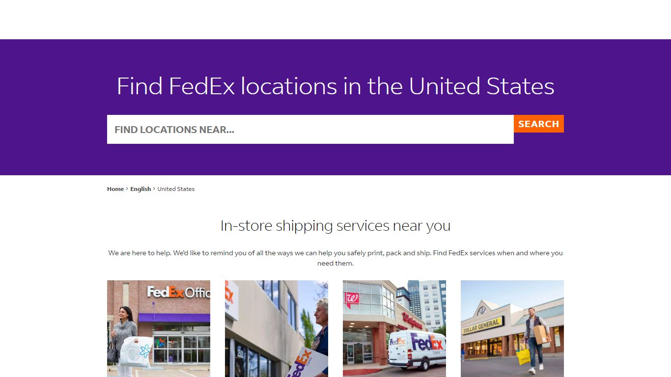 FedEx - Shipping and printing locations near you